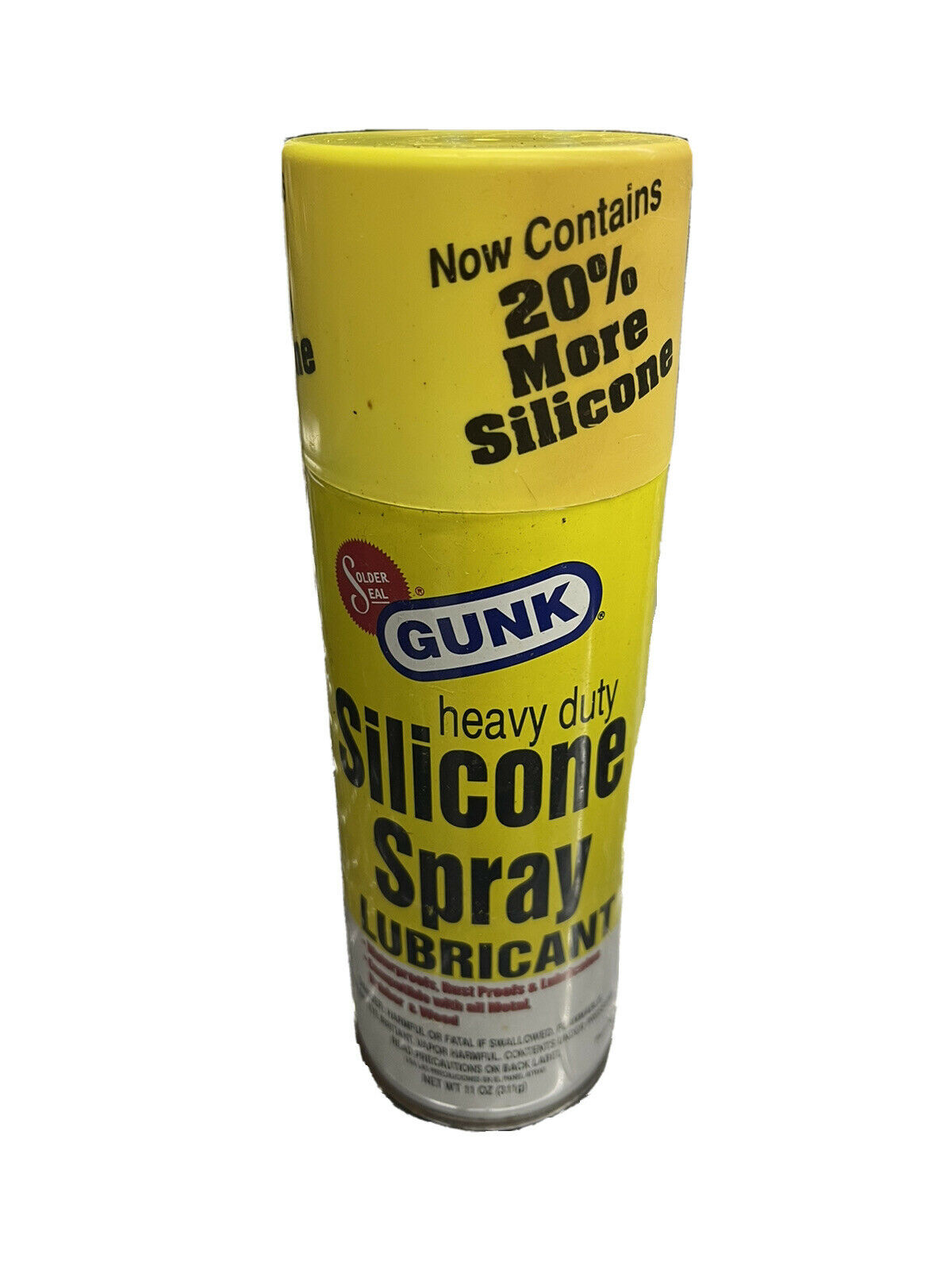 NEW! LOT OF 4 SOLDER SEAL GUNK SILICONE SPRAY LUBRICANT, M9-14