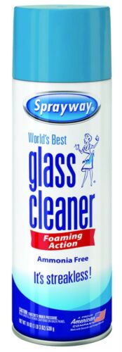 Sprayway 50 Fragrance Free Glass Cleaner Liquid 20 oz. (Pack of 12)